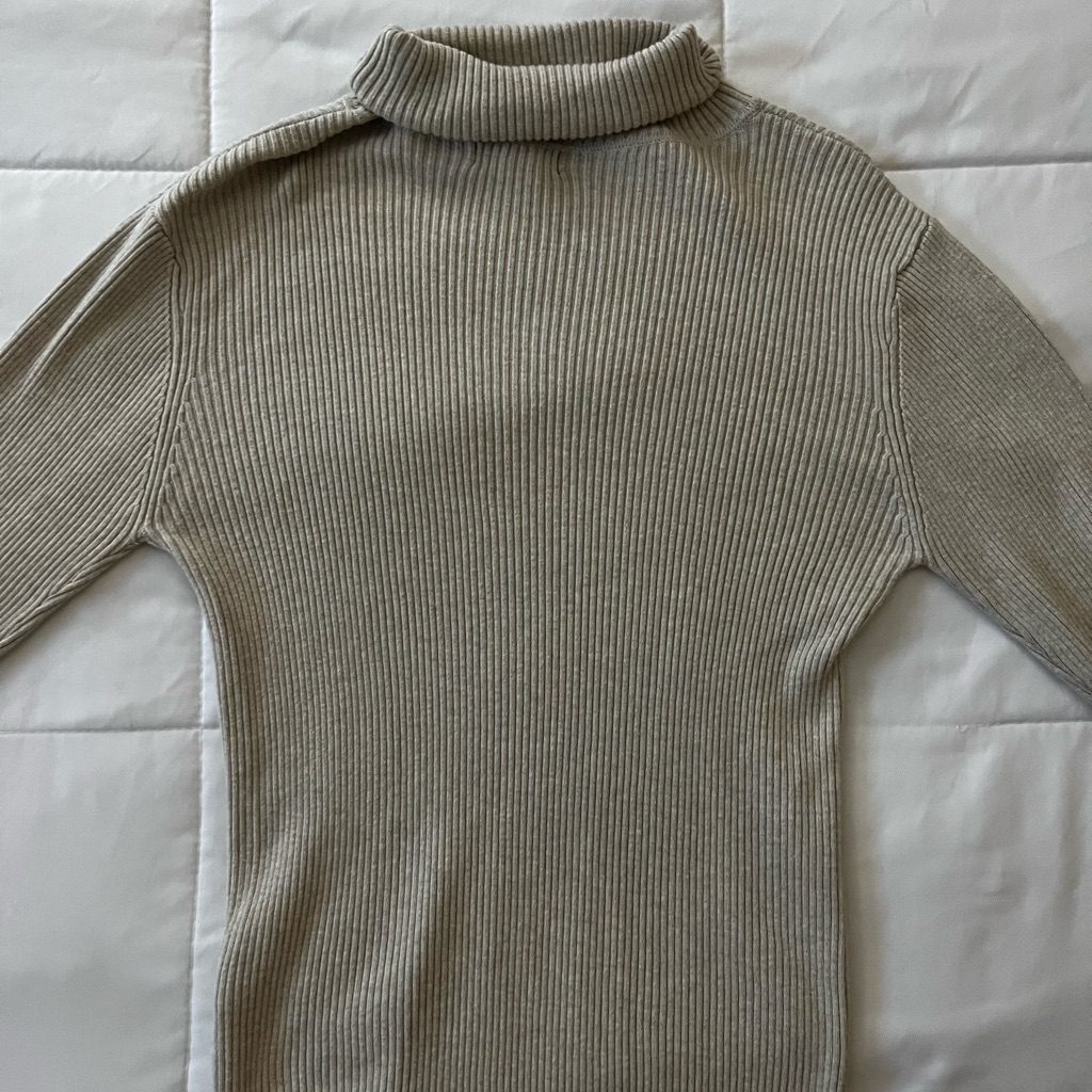 Tan Basic Turtle Neck